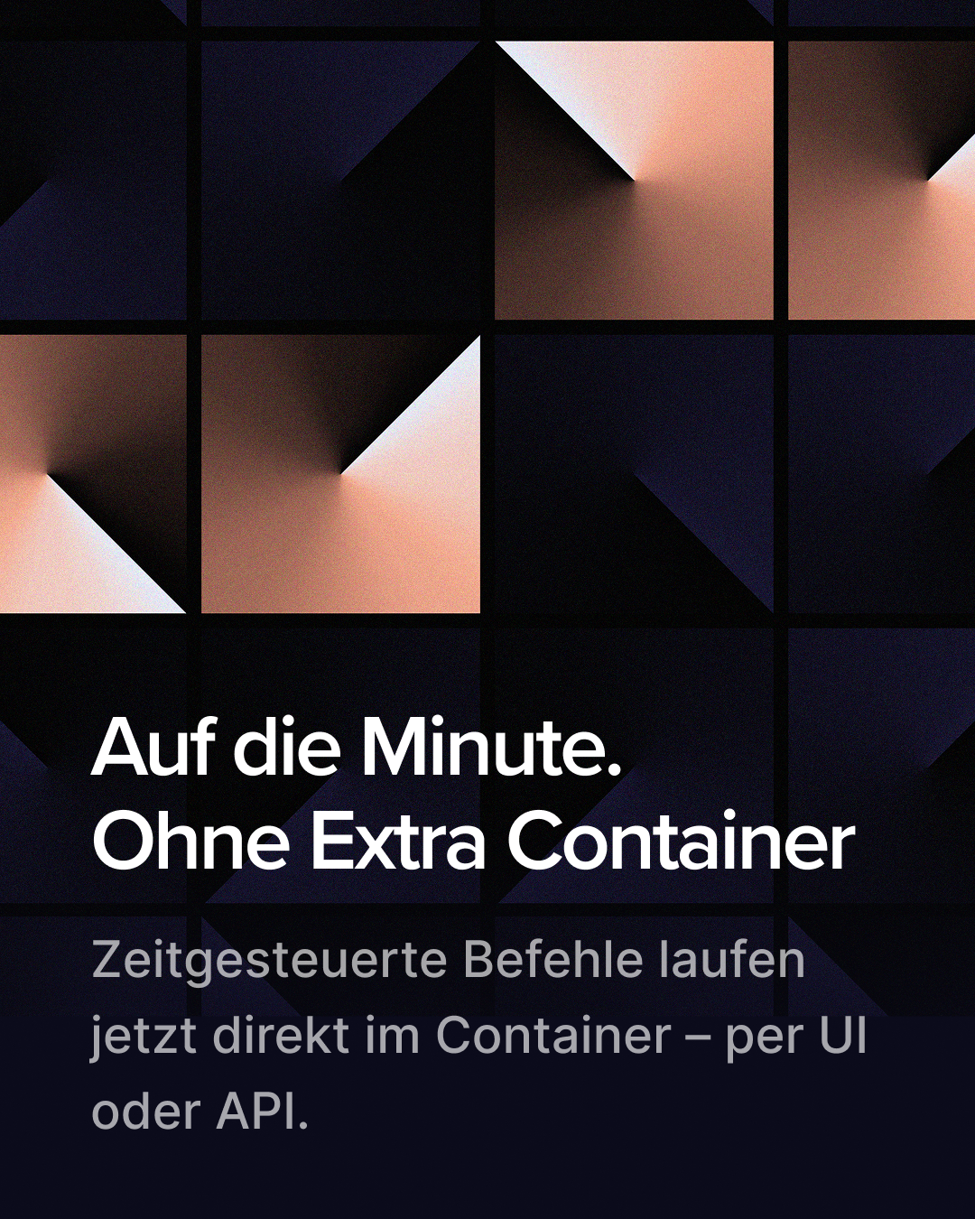 Visuals Cronjobs in Containern 1